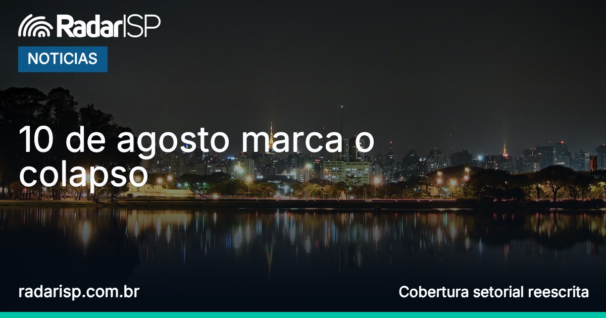 Capa 10 de agosto marca o colapso