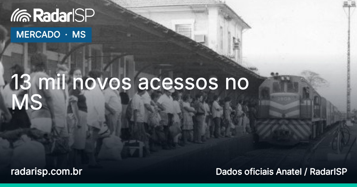 Capa 13 mil novos acessos no MS