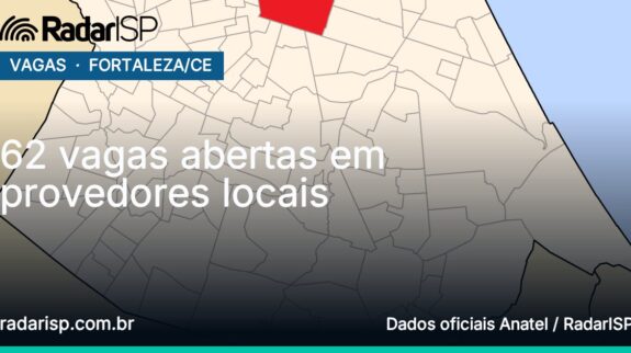 Capa 62 vagas abertas em provedores locais Capa 62 vagas abertas em provedores locais