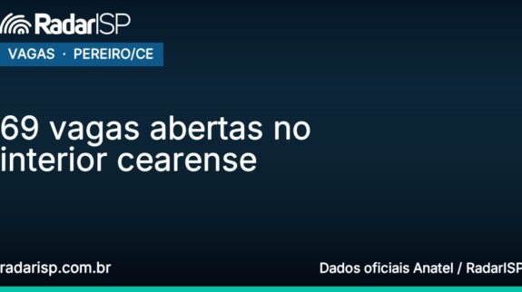Capa 69 vagas abertas no interior cearense Capa 69 vagas abertas no interior cearense