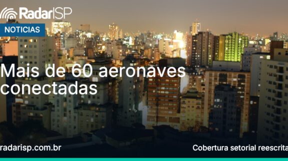 Capa Mais de 60 aeronaves conectadas Capa Mais de 60 aeronaves conectadas