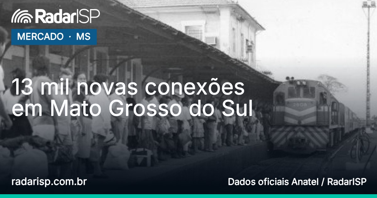 Capa 13 mil novas conexões em Mato Grosso do