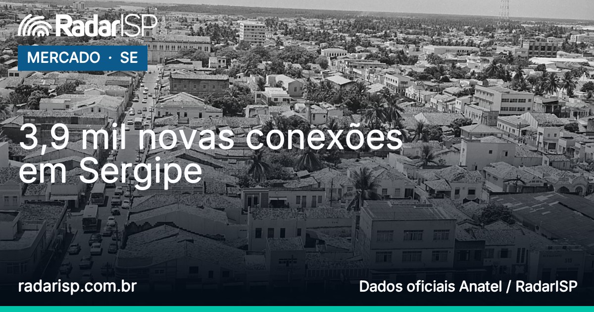 Capa 3,9 mil novas conexões em Sergipe