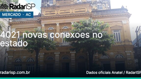 Capa 4021 novas conexoes no estado Capa 4021 novas conexoes no estado