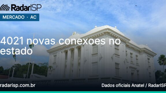 Capa 4021 novas conexoes no estado Capa 4021 novas conexoes no estado