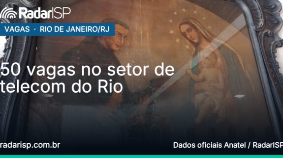 Capa 50 vagas no setor de telecom do Rio Capa 50 vagas no setor de telecom do Rio