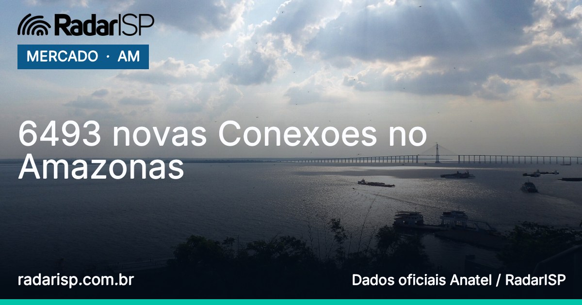 Capa 6493 novas Conexoes no Amazonas
