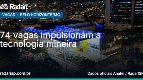 Capa 74 vagas impulsionam a tecnologia mineira