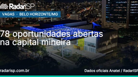 Capa 78 oportunidades abertas na capital mineira