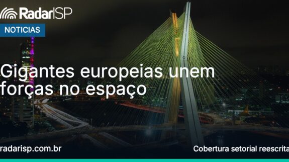 Capa Gigantes europeias unem forças no espaço Capa Gigantes europeias unem forças no espaço