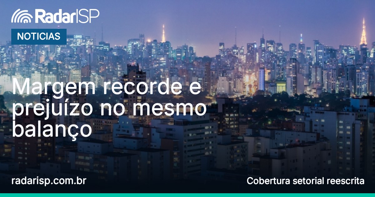 Capa Margem recorde e prejuízo no mesmo balanço